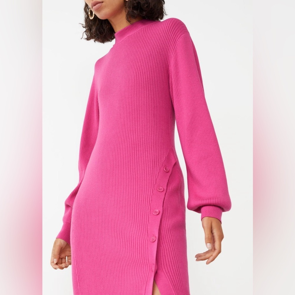 OTHER STORIES

Buttoned Rib Knit Dress - Picture 3 of 9